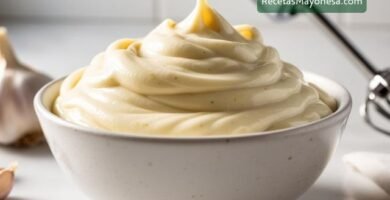 Mayonesa Casera de Ajo con minipimer