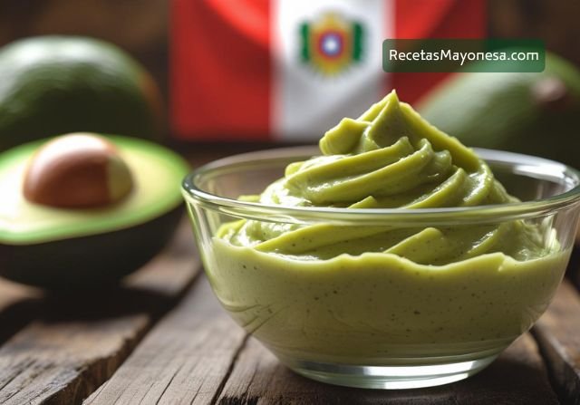 Mayonesa de aguacate Peruana