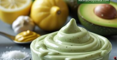 mayonesa de aguacate sin aceite de girasol